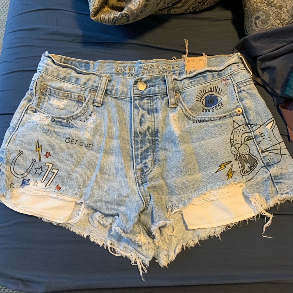 american eagle vintage shorts